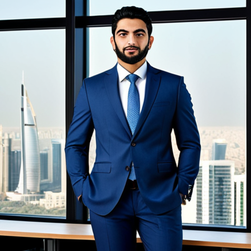 성과 기반 리더십 개발 방법 - Modern Business Leader**

"A professional Arab businessman in a tailored, modest suit, confidently s...